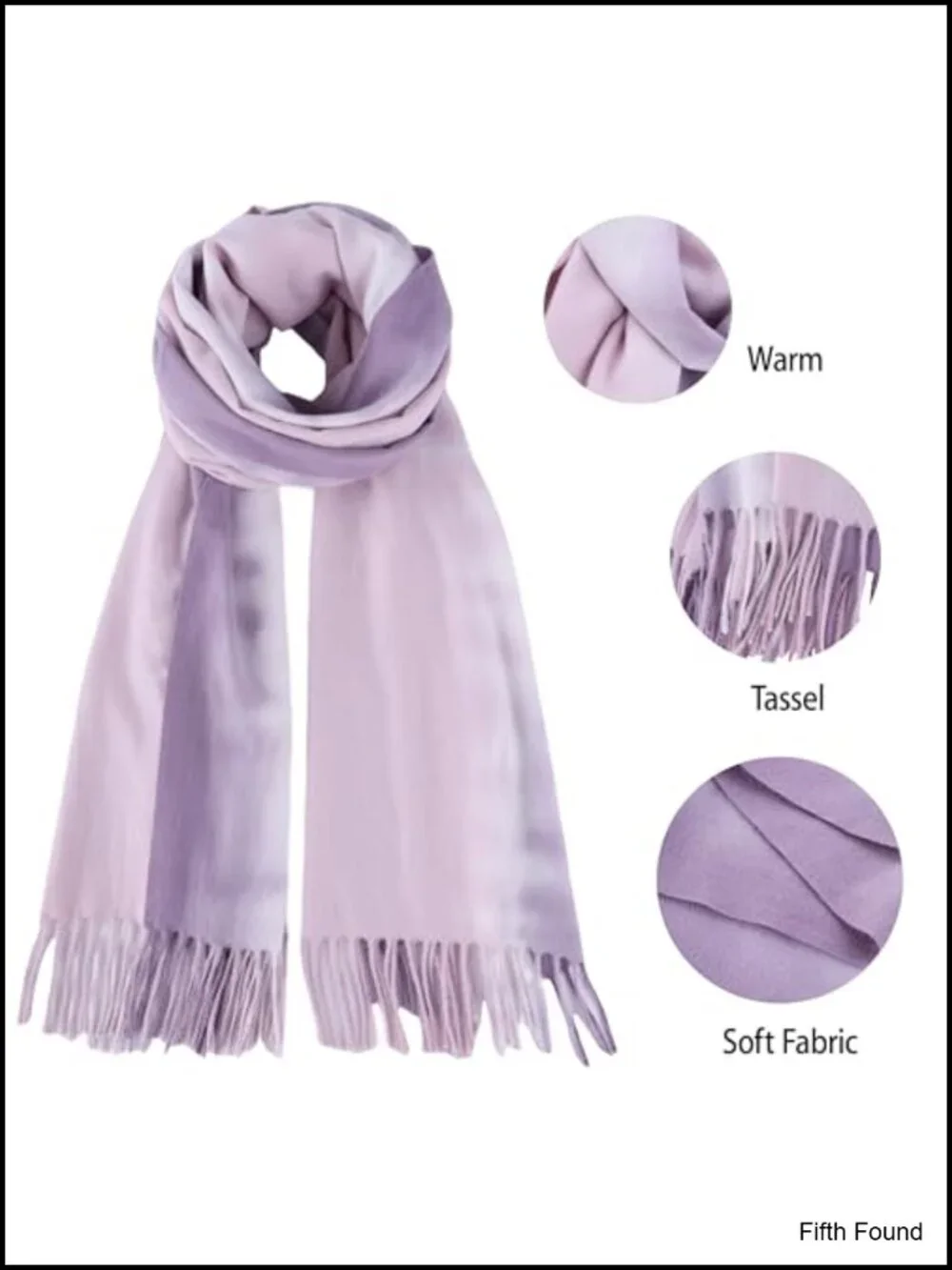 Winter Warm Scarf Women Thick Long Blanket Shawl Wrap